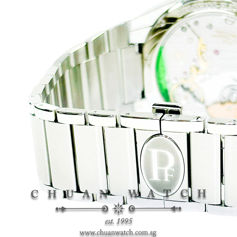 Parmigiani Fleurier Tonda PF GMT Rattrapante Steel Platinum Milano Blue 40mm PFC905-1020001-100182 - Image 3