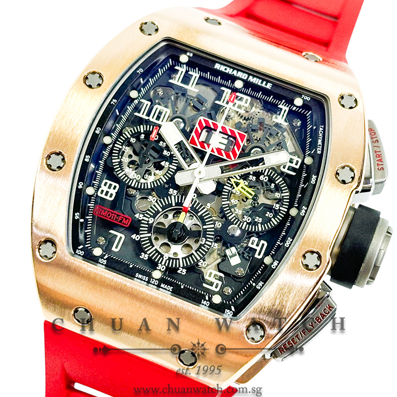 Richard Mille RM011 Rose Gold Titanium - Discontinued