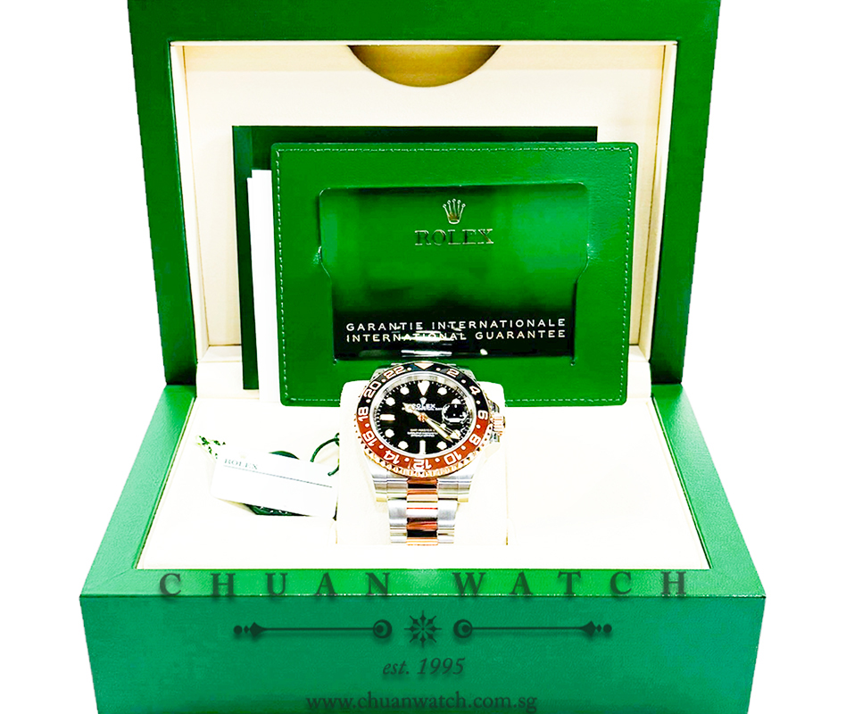 Rolex GMT-Master II Two-Tone 126711CHNR 'Root Beer' :: Chuan Watch