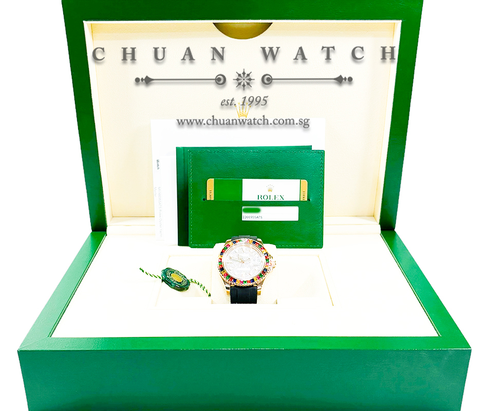 Rolex Gents' Yacht-Master Tutti Frutti 'Candy Crush' Everose 40mm 116695SATS Pave Diamonds - Discontinued - Image 4