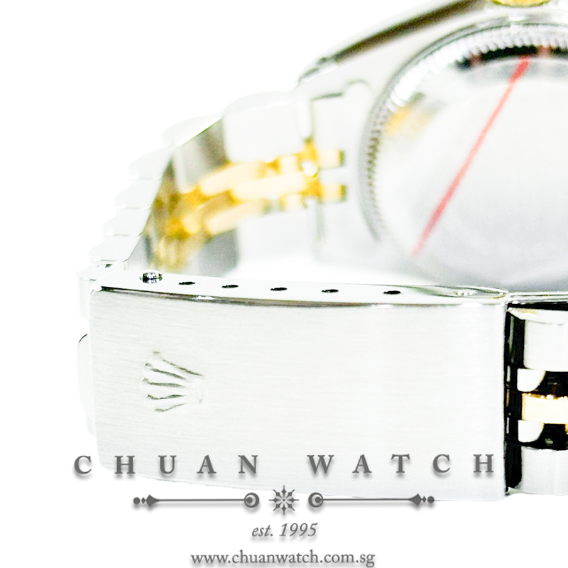 Rolex Ladies' DateJust Two-Tone 26mm 69173 White Roman Tritium - Discontinued - Image 3