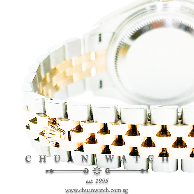 Rolex Lady-DateJust Two-Tone 28mm 279381RBR White MOP Diamonds - Image 3