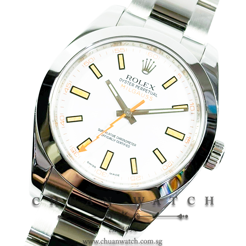 Rolex Milgauss 116400 White - Discontinued
