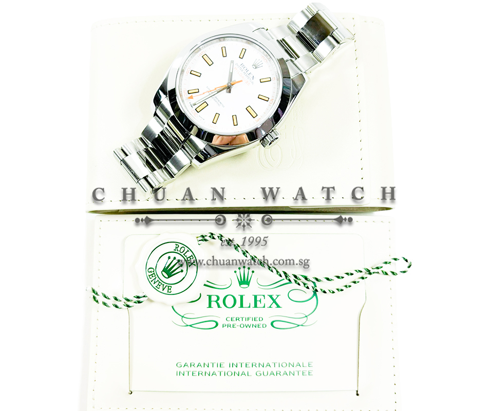 Rolex Milgauss 116400 White - Discontinued - Image 4
