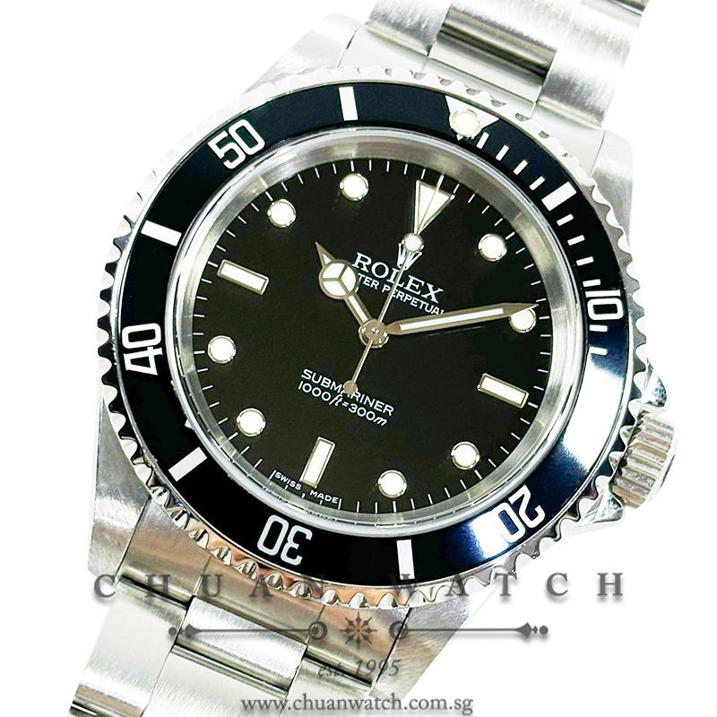Rolex Submariner No-Date '2-Liner' 14060 - Discontinued