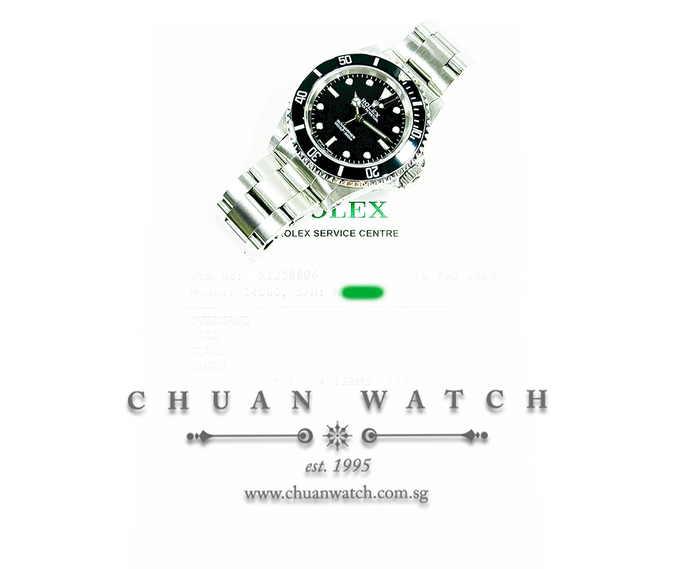 Rolex Submariner No-Date '2-Liner' 14060 - Discontinued - Image 4
