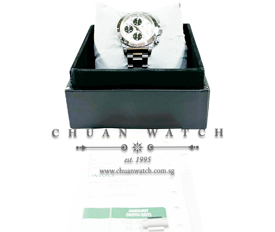 Tudor Tiger Prince Date Chronograph 40mm 79280 Silver 'Panda' Tritium - Discontinued - Image 4