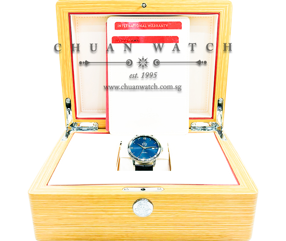 Omega De Ville Prestige Co-Axial 39.5mm 424.13.40.20.03.001 Blue - Discontinued - Image 4