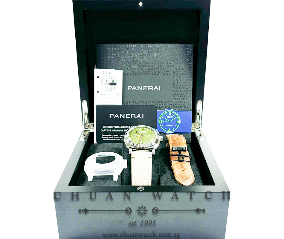 Panerai Radiomir 1940 3-Days Military Green 45mm Pam 995 V - Discontinued - Image 4