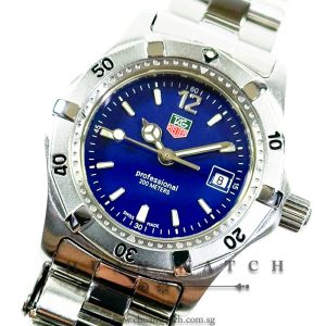 Tag Heuer Ladies' 2000 Series Quartz Blue 29mm WK1313 - Discontinued