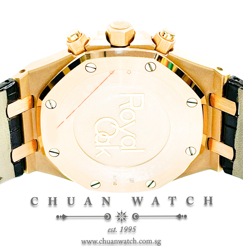 Audemars Piguet Royal Oak Chronograph Rose Gold 41mm 26331OR Brown - Discontinued - Image 2