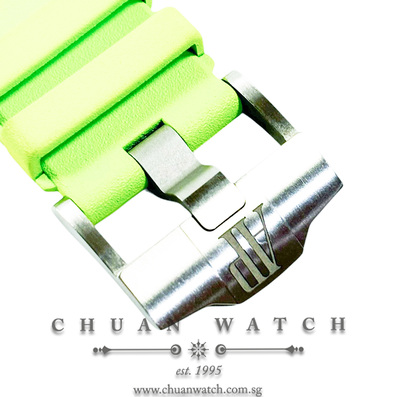 Audemars Piguet Royal Oak Offshore Diver Steel 42mm 15710ST Lime Green - Discontinued - Image 3