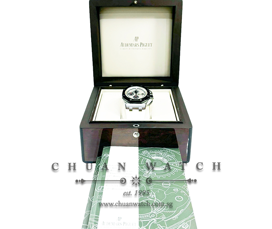 Audemars Piguet Royal Oak Offshore 'Panda' Steel Ceramic 44mm 26400SO - Discontinued - Image 4