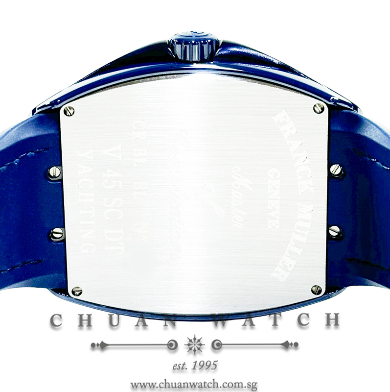 Franck Muller Vanguard Yachting Ceramic Blue V 45 SC DT CR BL BL - Image 2