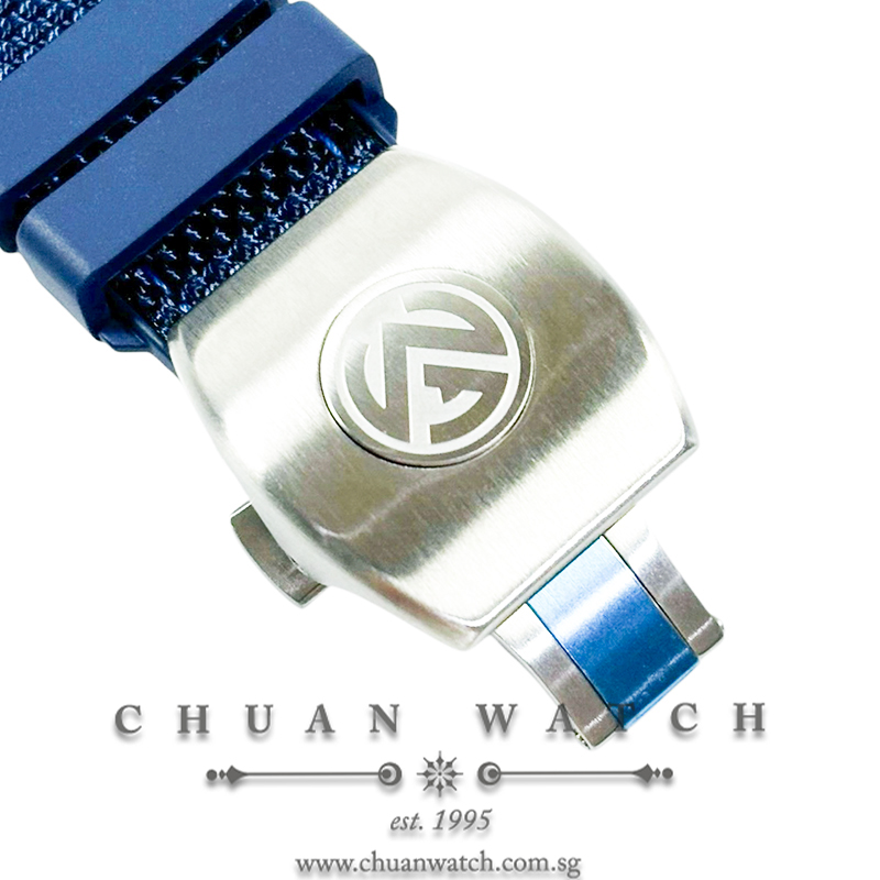 Franck Muller Vanguard Yachting Ceramic Blue V 45 SC DT CR BL BL - Image 3