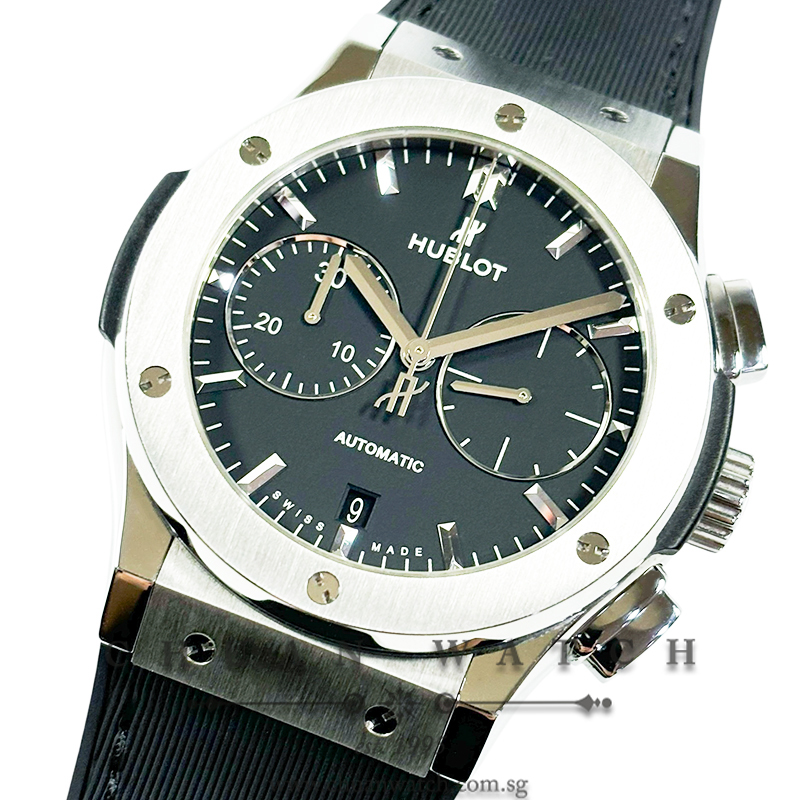 Hublot Classic Fusion Chronograph Titanium Black 45mm 521.NX.1171.RX
