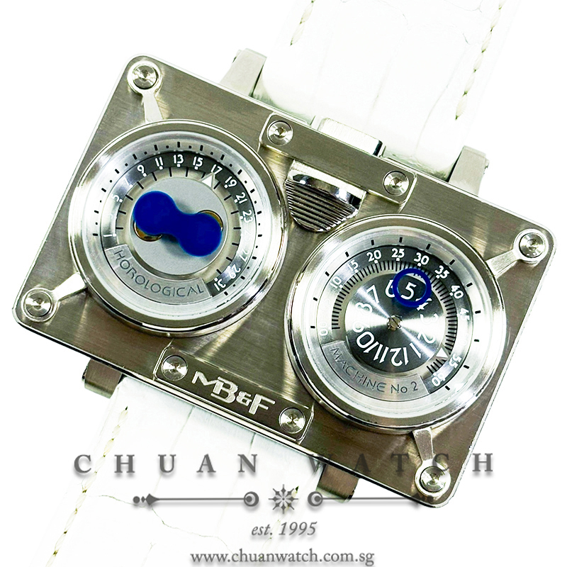MB&F Horological Machine No. 2 'HM2' White Gold Titanium 20.DWWT  (Limited Edition of 125 Pieces Only)