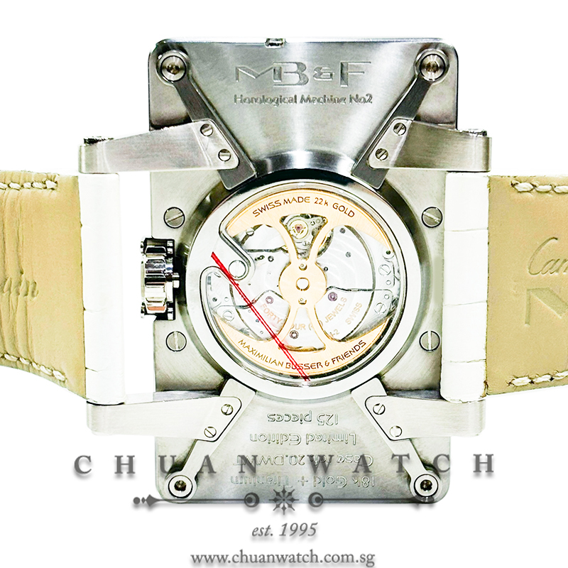 MB&F Horological Machine No. 2 'HM2' White Gold Titanium 20.DWWT  (Limited Edition of 125 Pieces Only) - Image 2