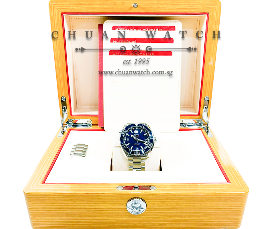 Omega Seamaster Planet Ocean 600M 39.5mm 215.30.40.20.03.001 Blue - Image 4