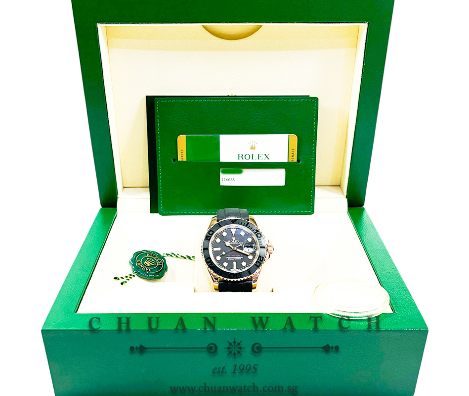 Rolex Gents' Yacht-Master Everose 40mm 116655 - Discontinued - Image 4