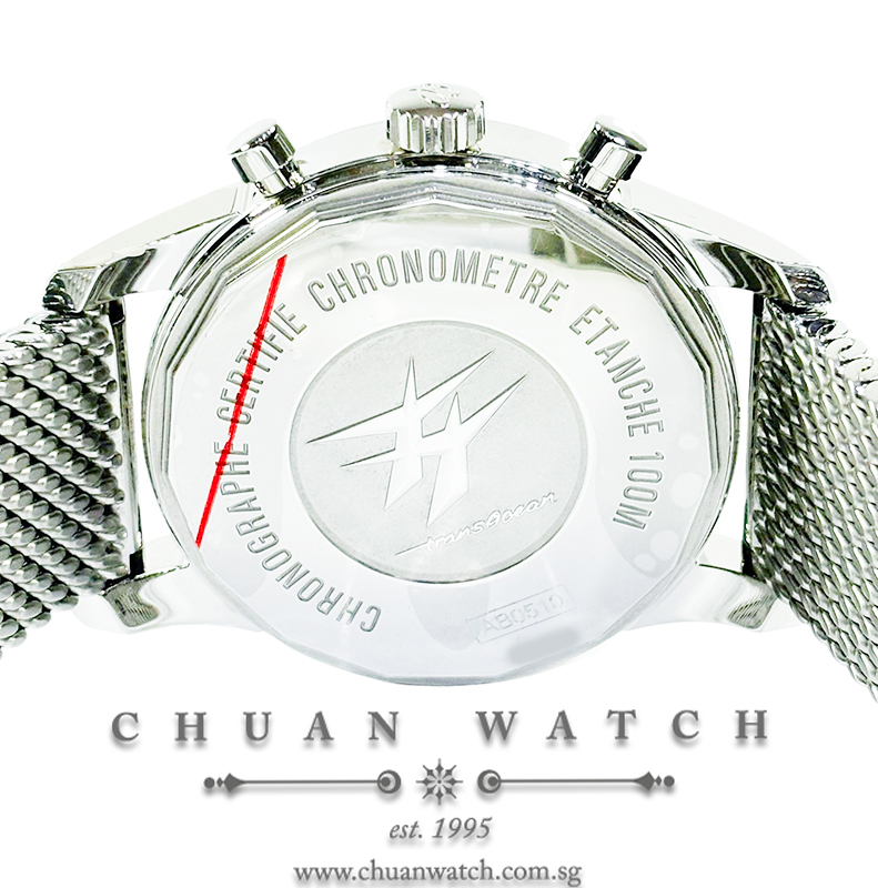 Breitling Transocean Chronograph Unitime 46mm AB0510 Black - Discontinued - Image 2