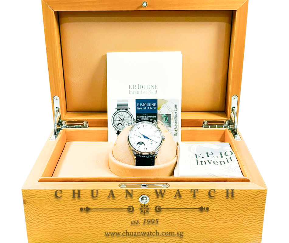 F.P.Journe Octa Automatique Lune Platinum 38mm AL Calibre 1300.3 - Discontinued - Image 4