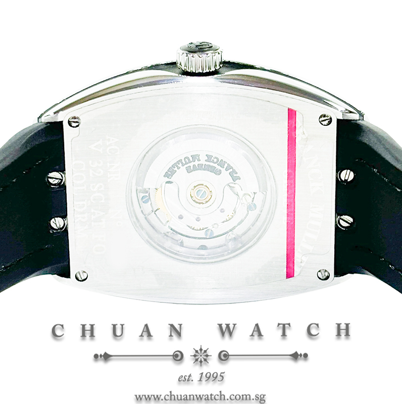 Franck Muller Vanguard Lady Steel Color Dreams V 32 SC AT FO AC NR Silver Arabic - Image 2