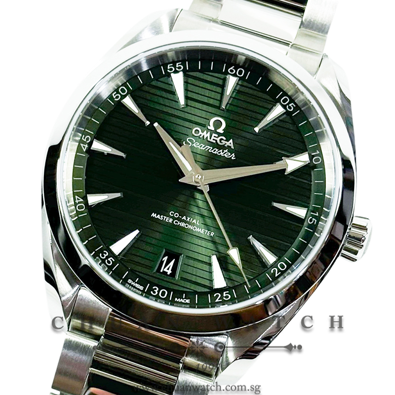 Omega Seamaster Aqua Terra 150M Co-Axial Master Chronometer 41mm 220.10.41.21.10.001 Green