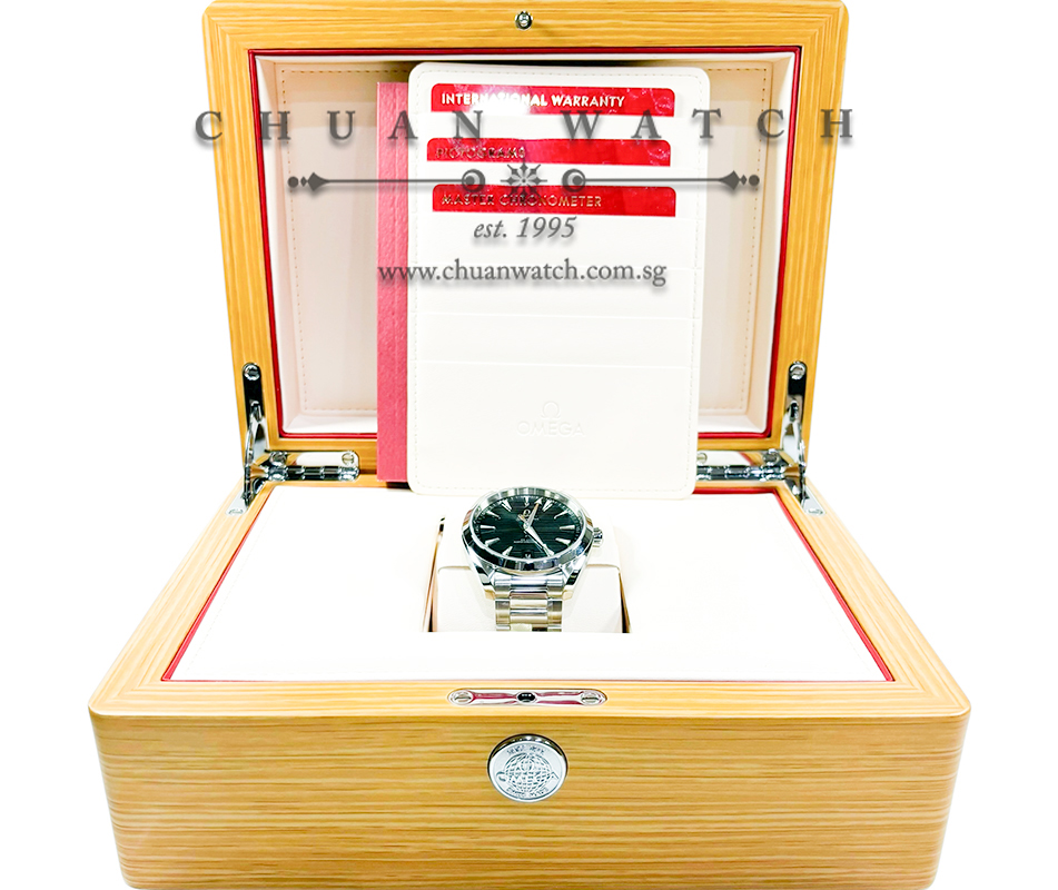 Omega Seamaster Aqua Terra 150M Co-Axial Master Chronometer 41mm 220.10.41.21.10.001 Green - Image 4