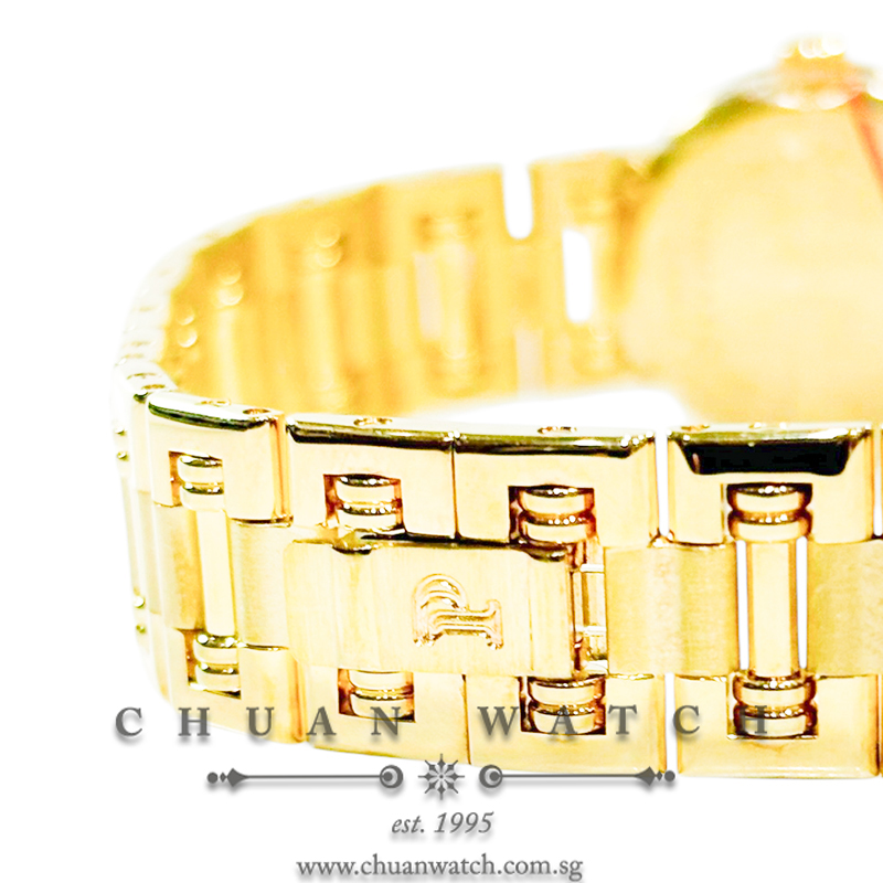 Piaget Mini Dancer Quartz Yellow Gold 19mm G0A21006 White MOP Diamonds - Discontinued - Image 3