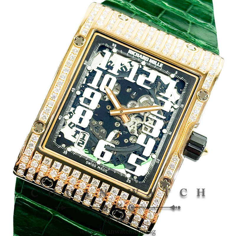 Richard Mille RM016 Extra Flat Rose Gold Top Diamonds - Discontinued