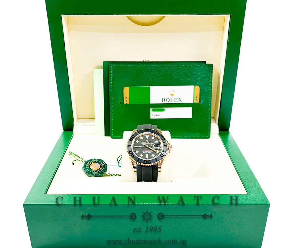 Rolex Yacht-Master 40 Everose 126655 - Image 4