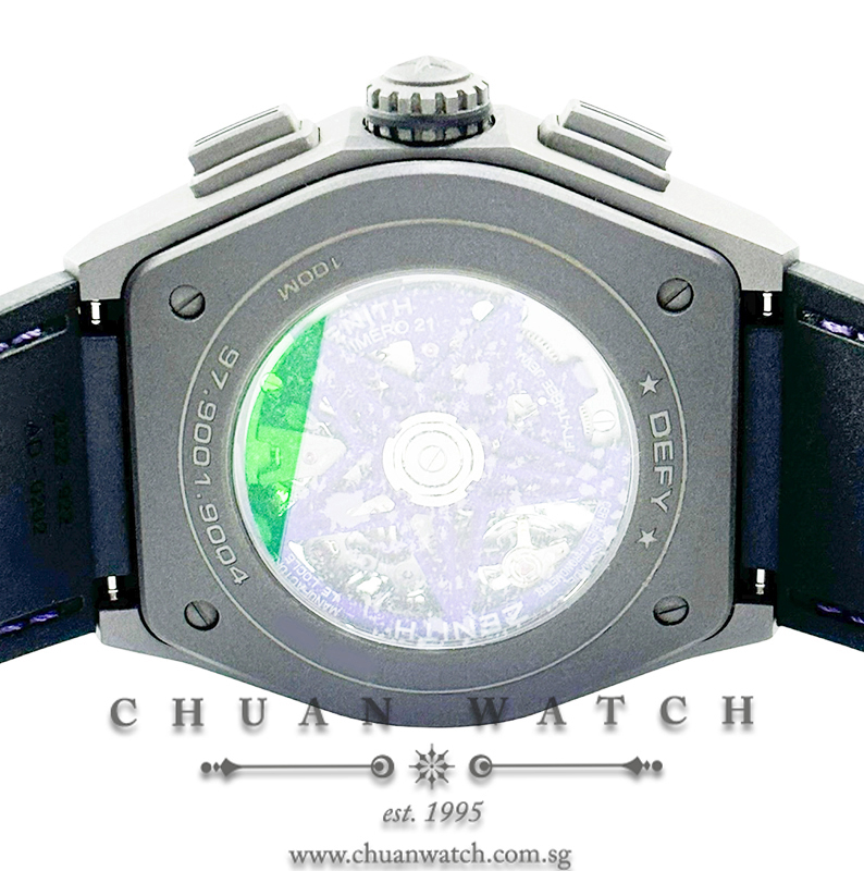 Zenith Defy 21 'Ultraviolet' Titanium 44mm 97.9001.9004/80.R922 - Image 2