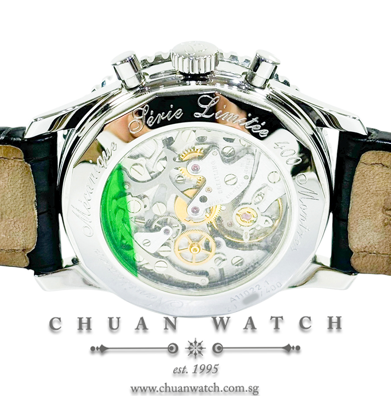 Breitling Navitimer Mecanique Lemania Calibre 1873 Chronograph 'Japan Exclusive' 41.5mm A11022.1 Black  (Limited Edition of 400 Pieces Only) - Image 2