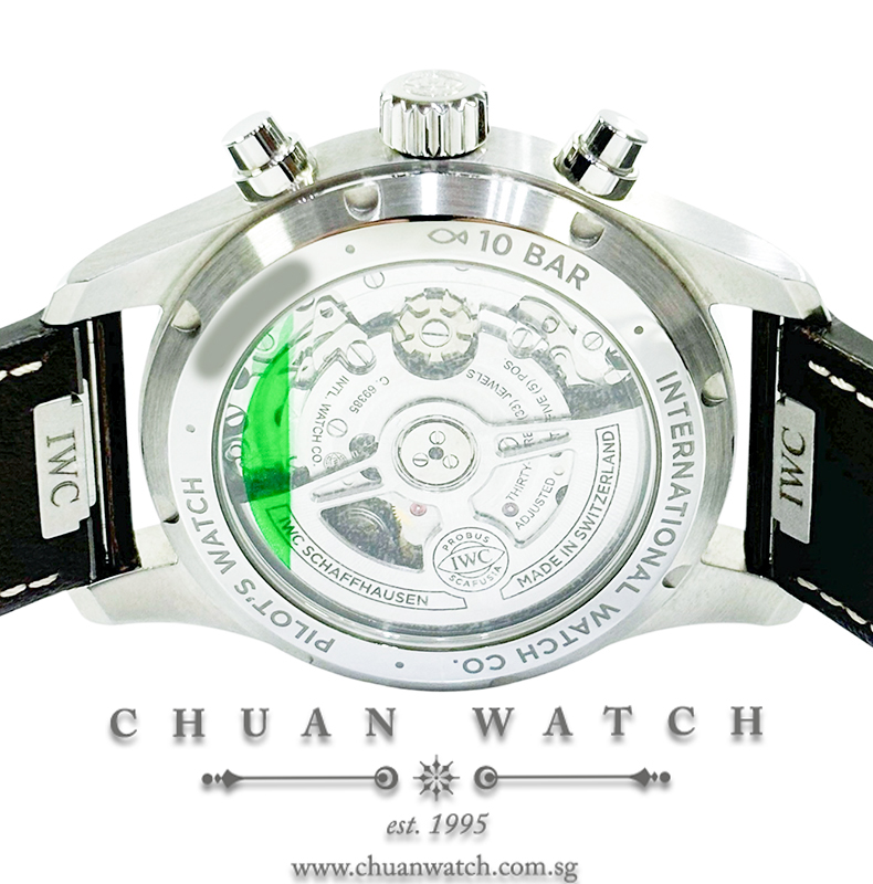 IWC Pilot's Watch Chronograph 41 Green IW388103 - Image 2