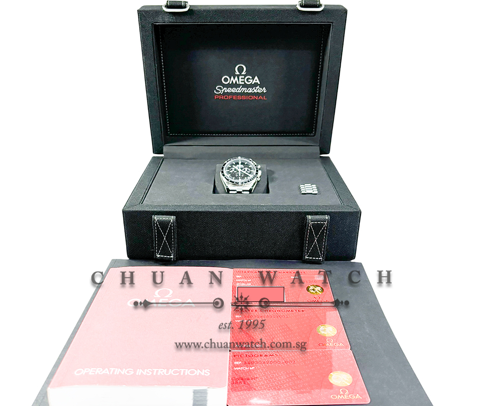 Omega Speedmaster Moonwatch Professional Co-Axial Master Chronometer 3861 Chronograph Sapphire 42mm 310.30.42.50.01.002 Black - Image 4