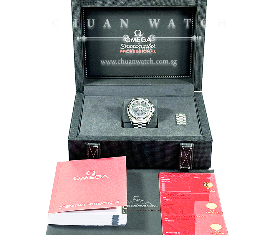 Omega Speedmaster Moonwatch Professional Co-Axial Master Chronometer 3861 Chronograph Sapphire 42mm 310.30.42.50.01.002 Black - Image 4