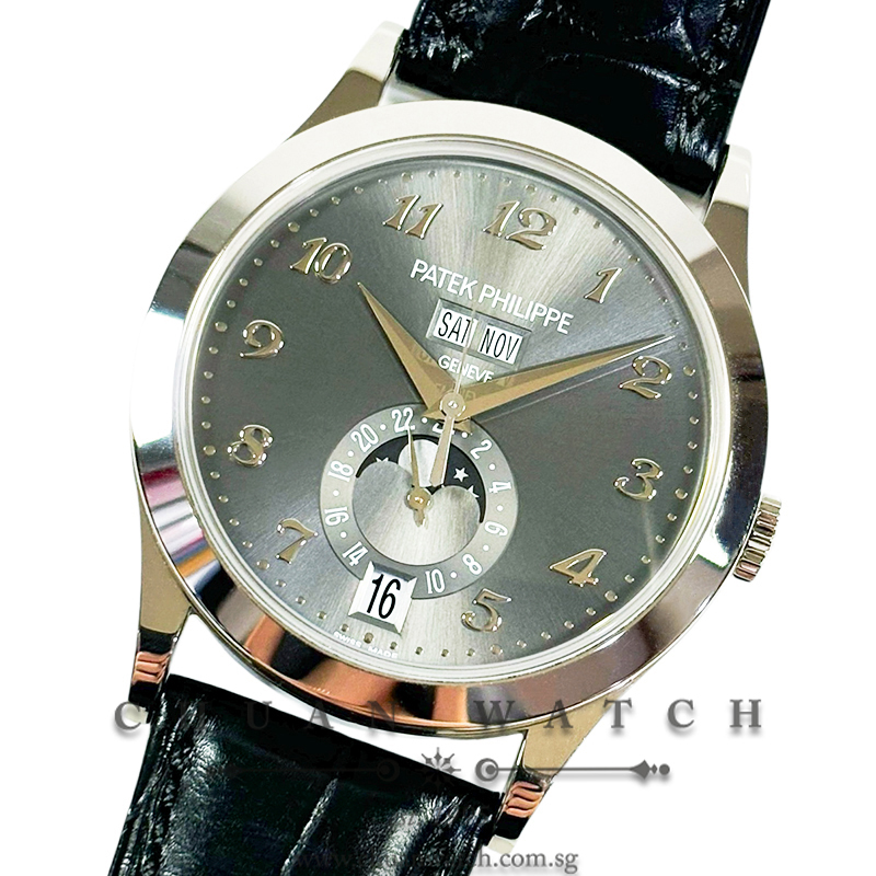 Patek Philippe Annual Calendar MoonPhase White Gold 38.5mm 5396G-014 Grey - Discontinued