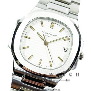 Patek Philippe Nautilus Quartz Steel 33mm 3900/1 White Tritium - Discontinued