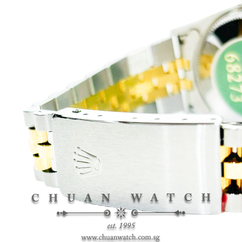 Rolex Boys' DateJust Two-Tone 31mm 68273 Silver Jubilee Diamonds - Discontinued - Image 3
