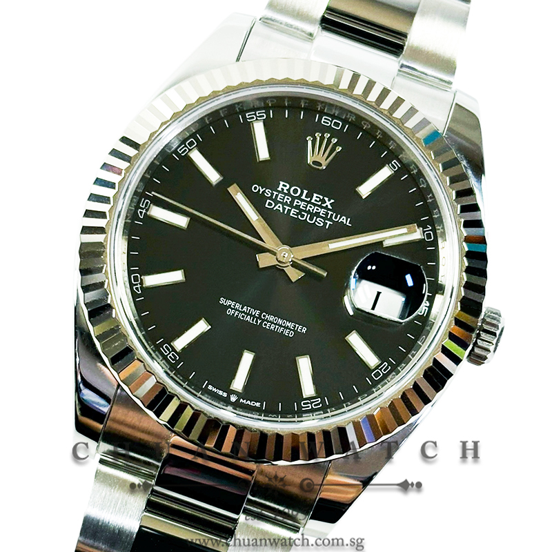 Rolex DateJust 41 126334 Black Index