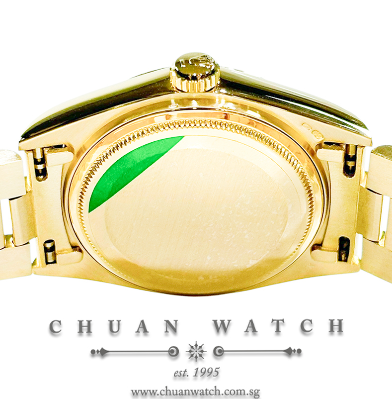 Rolex Day-Date President Yellow Gold 36mm 18038 Champagne Diamonds - Discontinued - Image 2