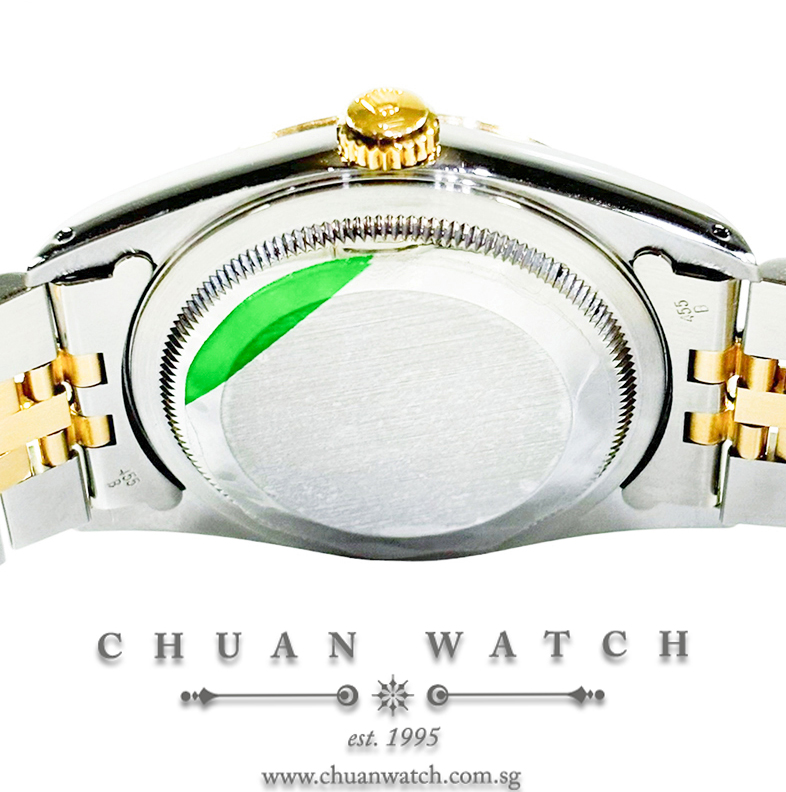 Rolex Gents' DateJust Two-Tone 36mm 16233 Ivory Jubilee Arabic - Discontinued - Image 2