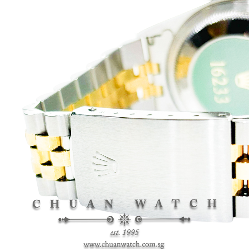 Rolex Gents' DateJust Two-Tone 36mm 16233 Silver Jubilee Diamonds - Discontinued - Image 3