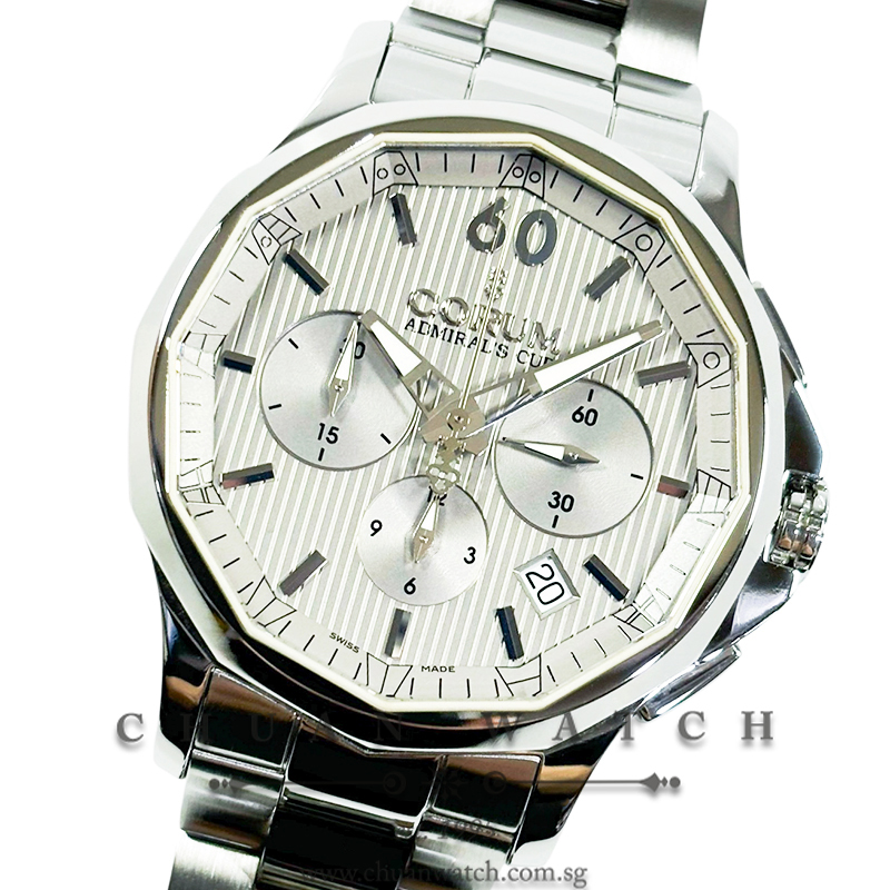 Corum Admiral's Cup Legend 42 Chronograph 984.101.20/V705-FH10 Grey - Discontinued