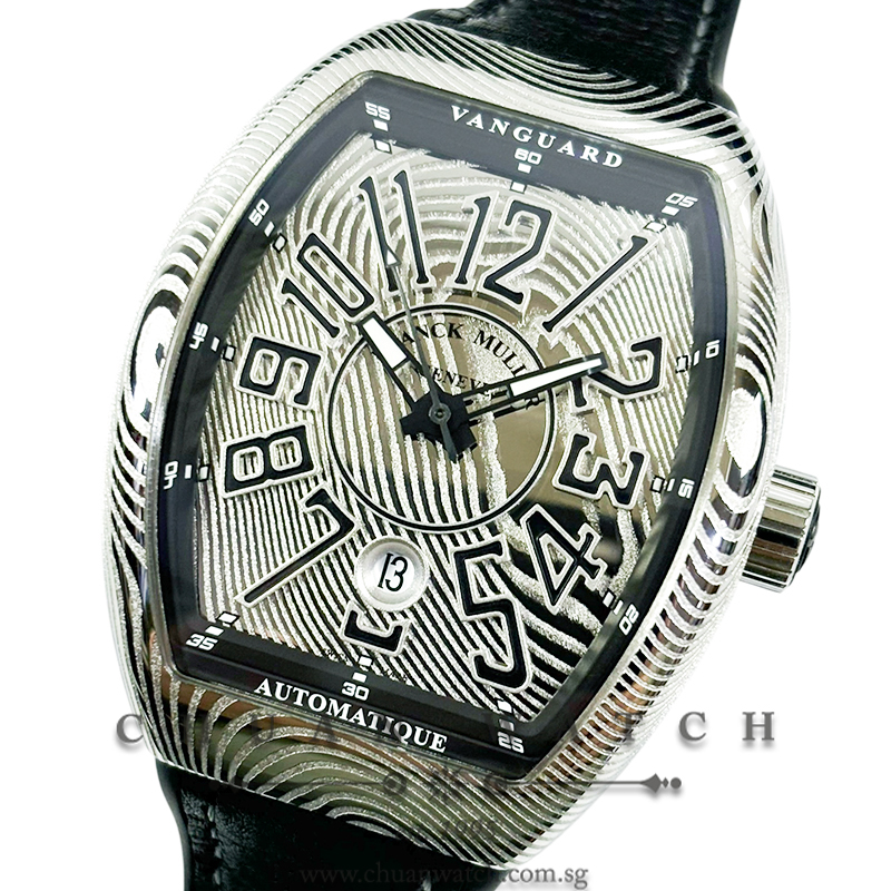Franck Muller Vanguard Damas Steel V 43 SC DT ACDAM NR