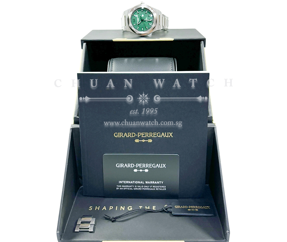 Girard-Perregaux Laureato 42mm 81010 Green - Image 4