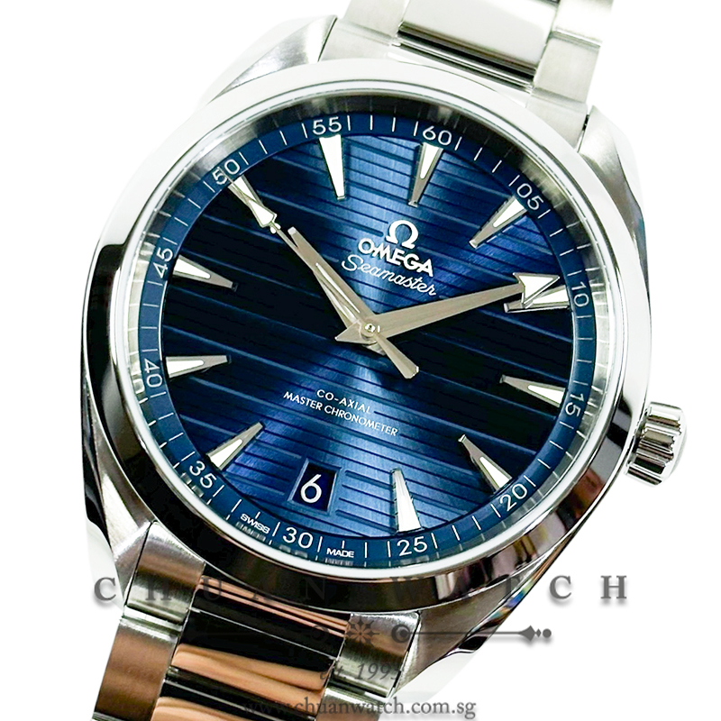 Omega Seamaster Aqua Terra 150M Co-Axial Master Chronometer 41mm 220.10.41.21.03.004 Blue