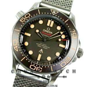 Omega Seamaster Diver 300M '007 No Time To Die' Edition Titanium 42mm 210.90.42.20.01.001