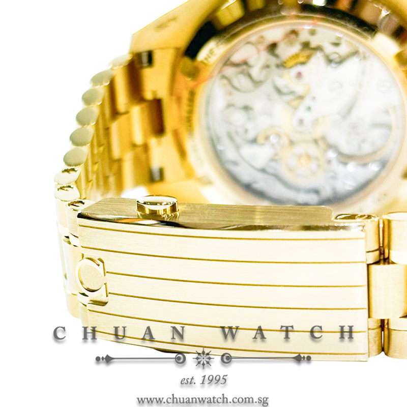 Omega Speedmaster Moonwatch Professional Moonshine Gold 42mm 310.60.42.50.10.001 Green - Image 3